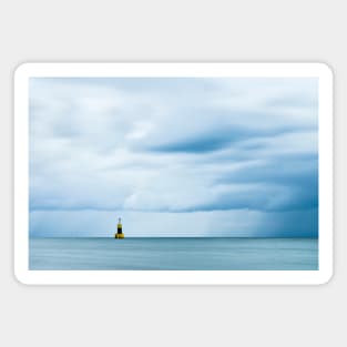 Lighthouse, Stormy Clouds & Sea Magnet